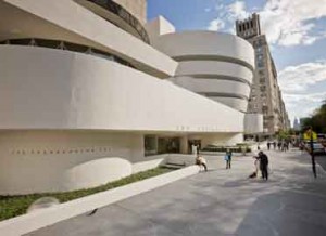 Guggenheim Museum building in New York City. Photo: David Heald. © The Solomon R. Guggenheim Foundation, New York